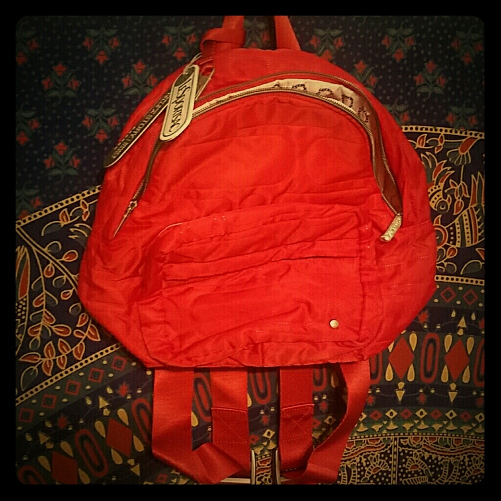 LeSportsac Red Mini Backpack